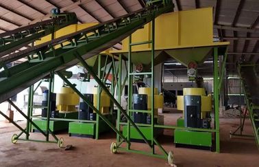 चीन Cow dung fertilizer pellets production line with 1-5T/H capacity आपूर्तिकर्ता