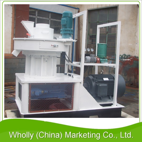 High Output Ring Die Wood Pellet Machines With Automatic Lubrication System